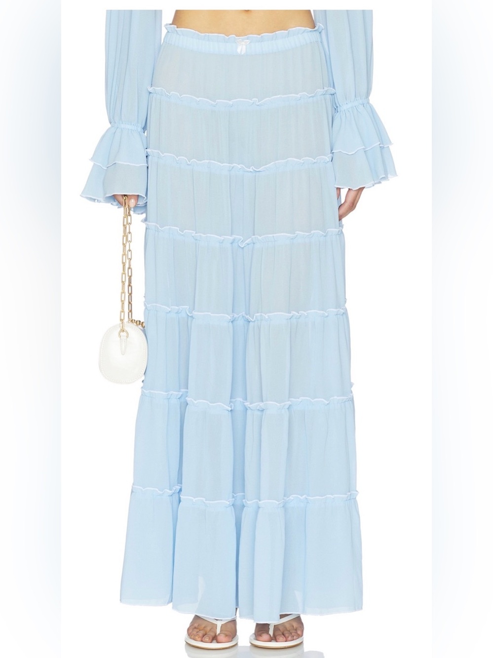 Bananhot Elma Skirt in Pacific Blue